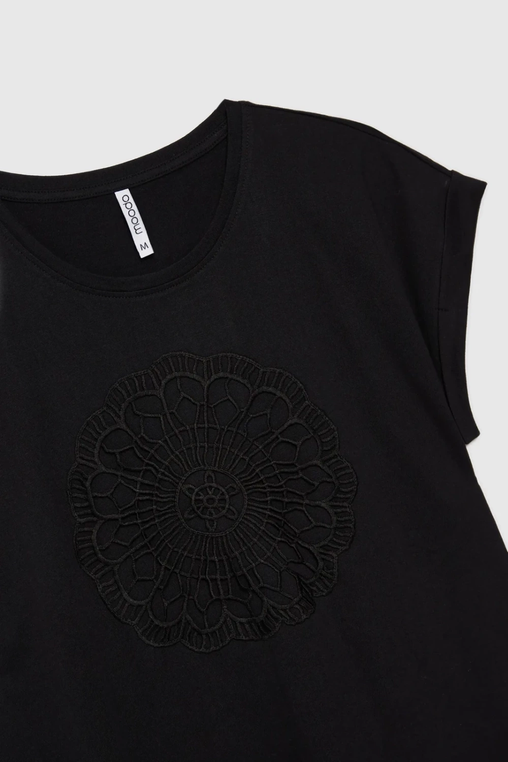 Marisse Women's T-Shirt L-Ts-4644 Black