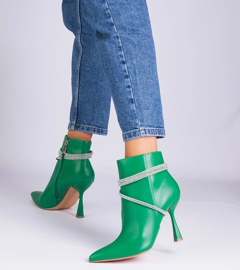 marka niezdefiniowana Grey boots Polanco