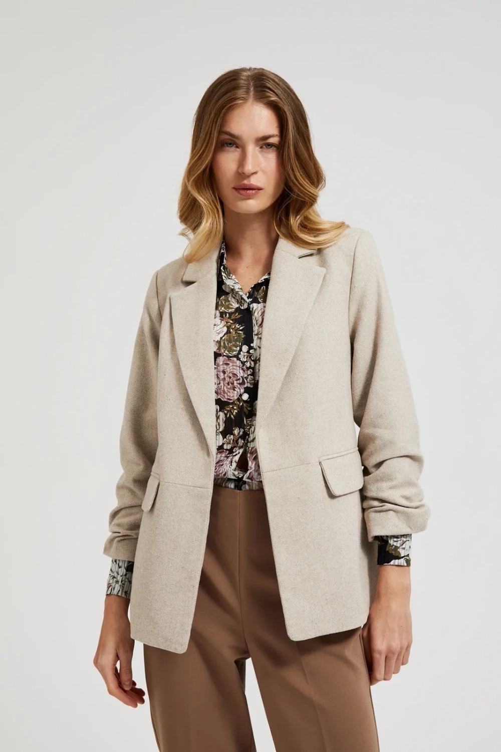 Marisse Women&#039;s Jacket Z-Mr-4513 L.Beige