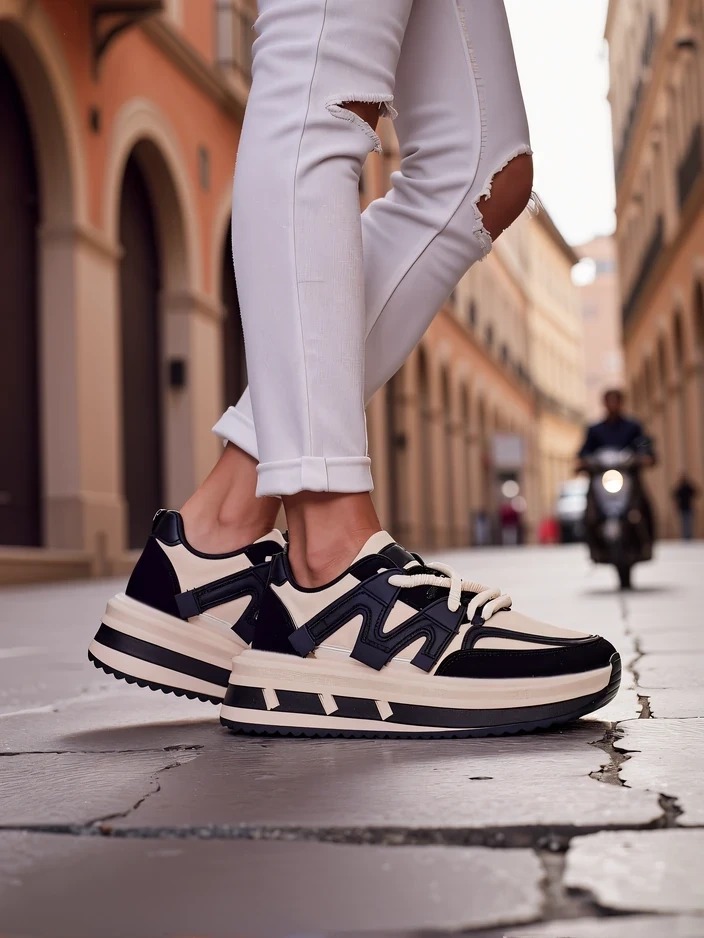 Resti Women&#039;s platform sports sneakers Eviger