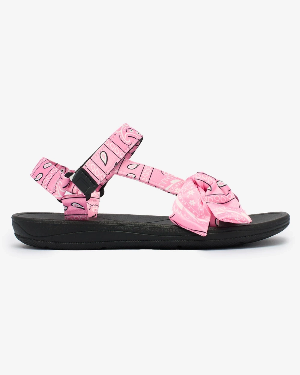Resti Pink women&#039;s sandals with bow Oyall