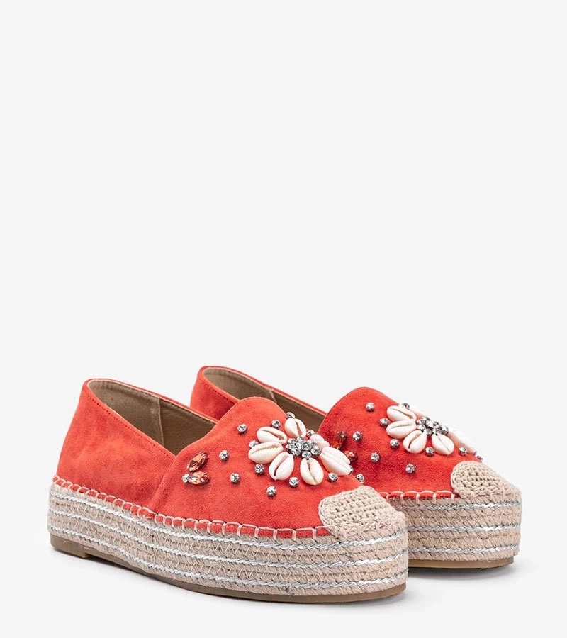 D/CEO Orange espadrilles Mrs Nicki