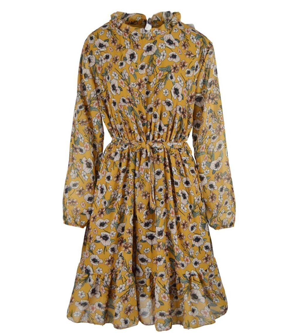 Pri Beautiful stylish dress with a meadow peplum