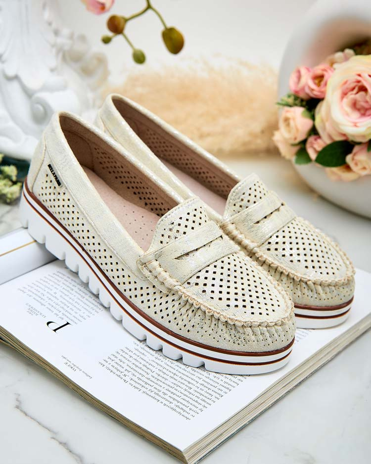 Resti Openwork women's moccasins Leteller