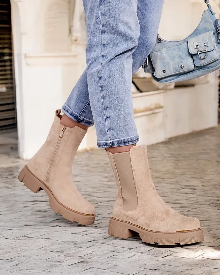 Resti Women&#039;s eco-suede ankle boots Posinos