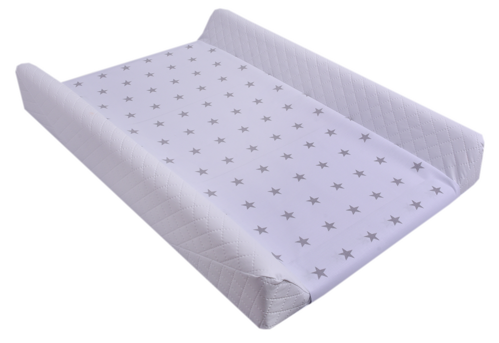 Medi Partners Sheet / changing table cover – cotton – Gray stars on white