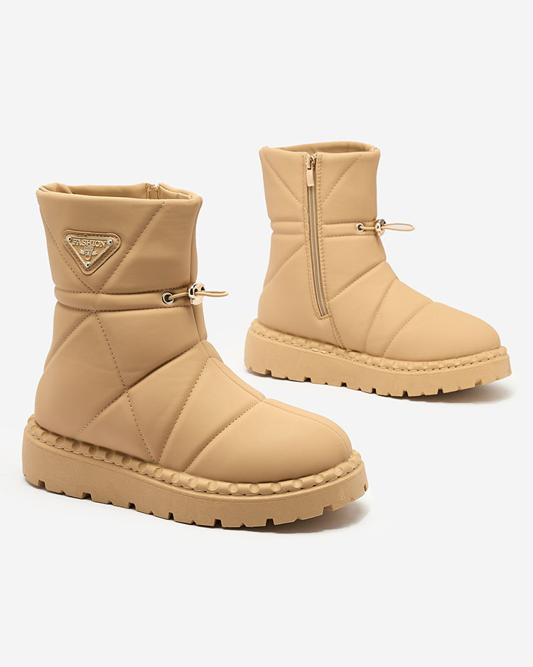 Resti Camel women&#039;s boots a&#039;la snow boots Oterika