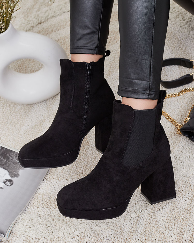 Resti Eco-suede women&#039;s Tregianca stiletto boots
