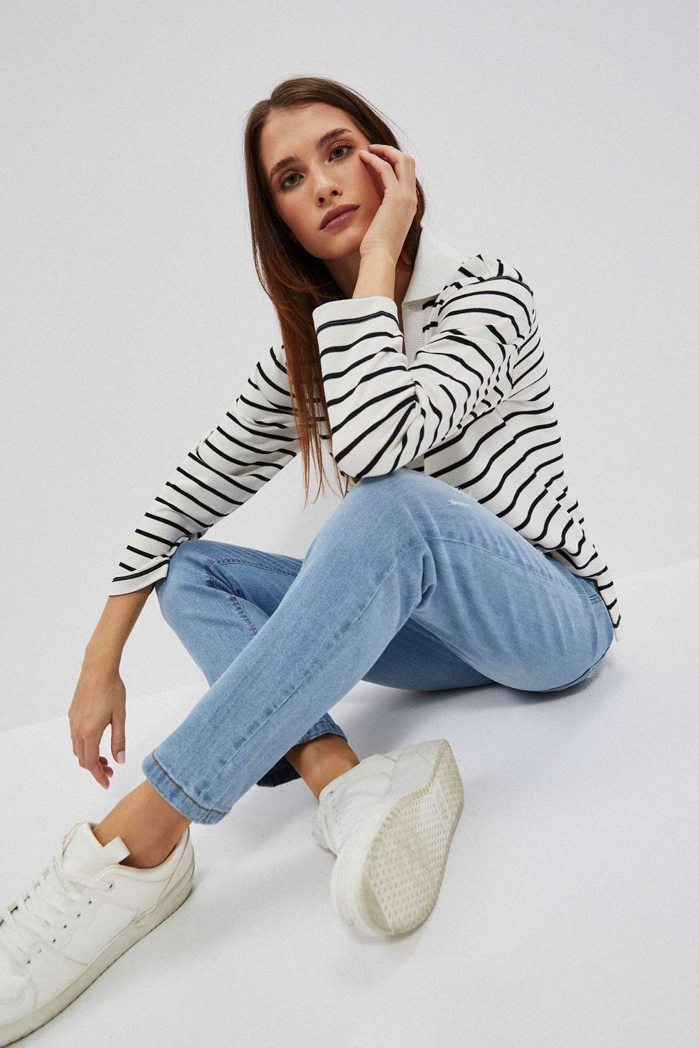 BLUGI DAMA L-JE-4003 ALBASTRU