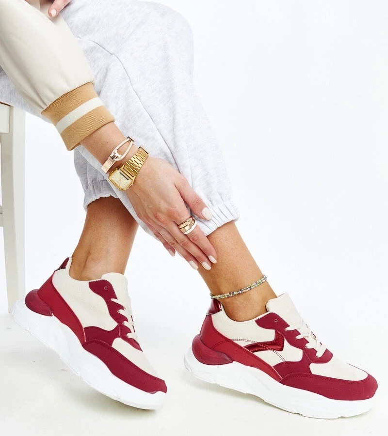 D/CEO White trainers Justar
