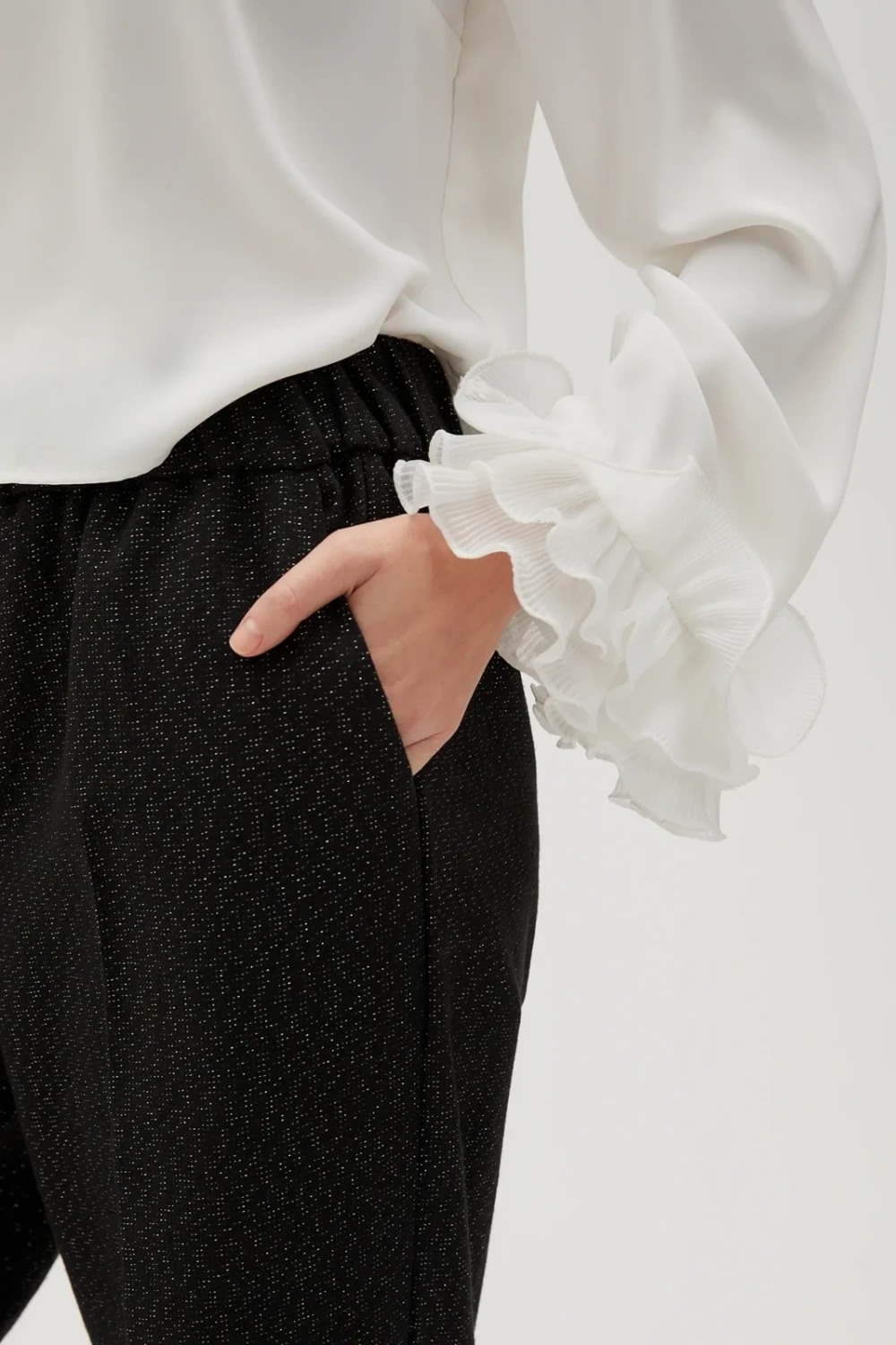 Marisse Women's Trousers Z-Sp-4534 Black