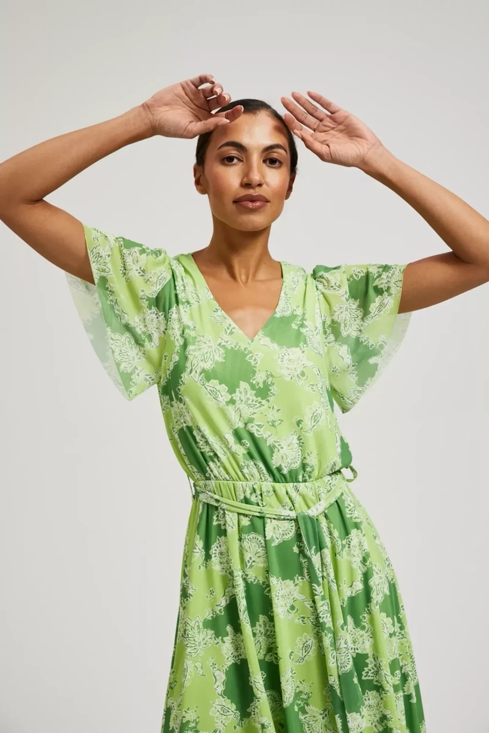 Marisse Women's Dress L-Su-4316 Green