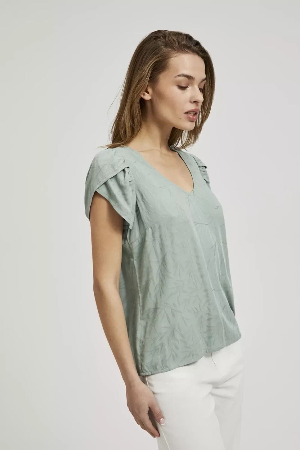 Marisse Women's Shirt L-Ko-4333 Olive