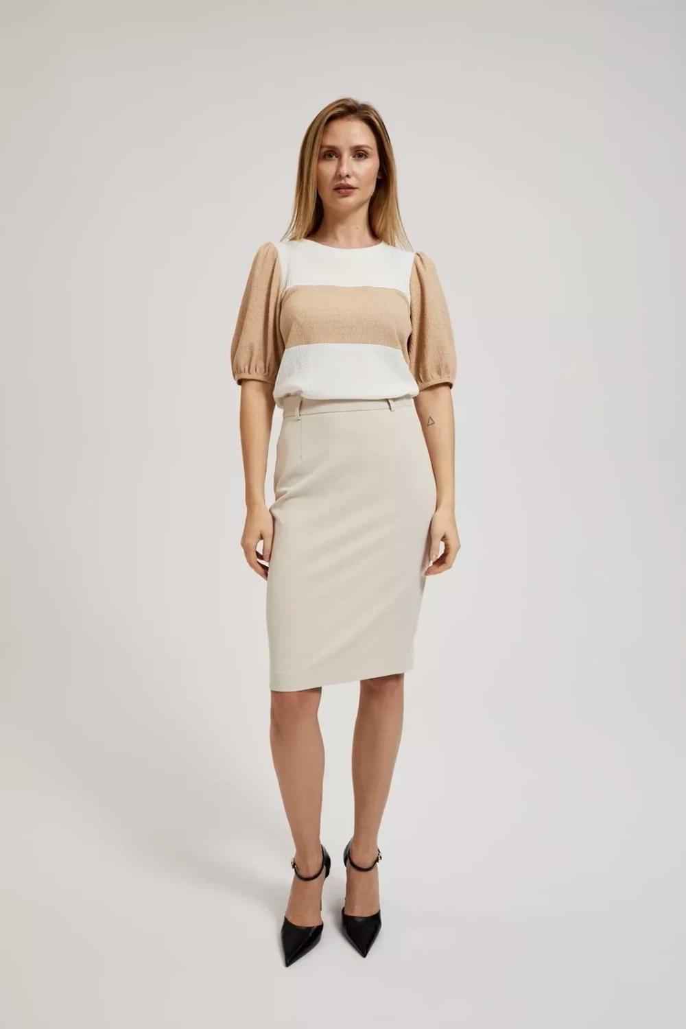 Marisse Women&#039;s Skirt L-Sc-4300 L.Beige