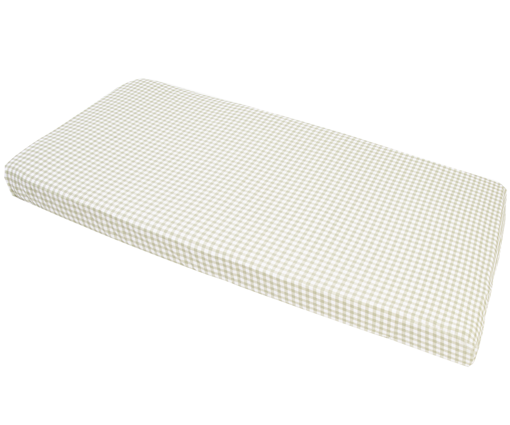 Medi Partners Fitted sheet for a bed 120x60 – cotton – Checkered