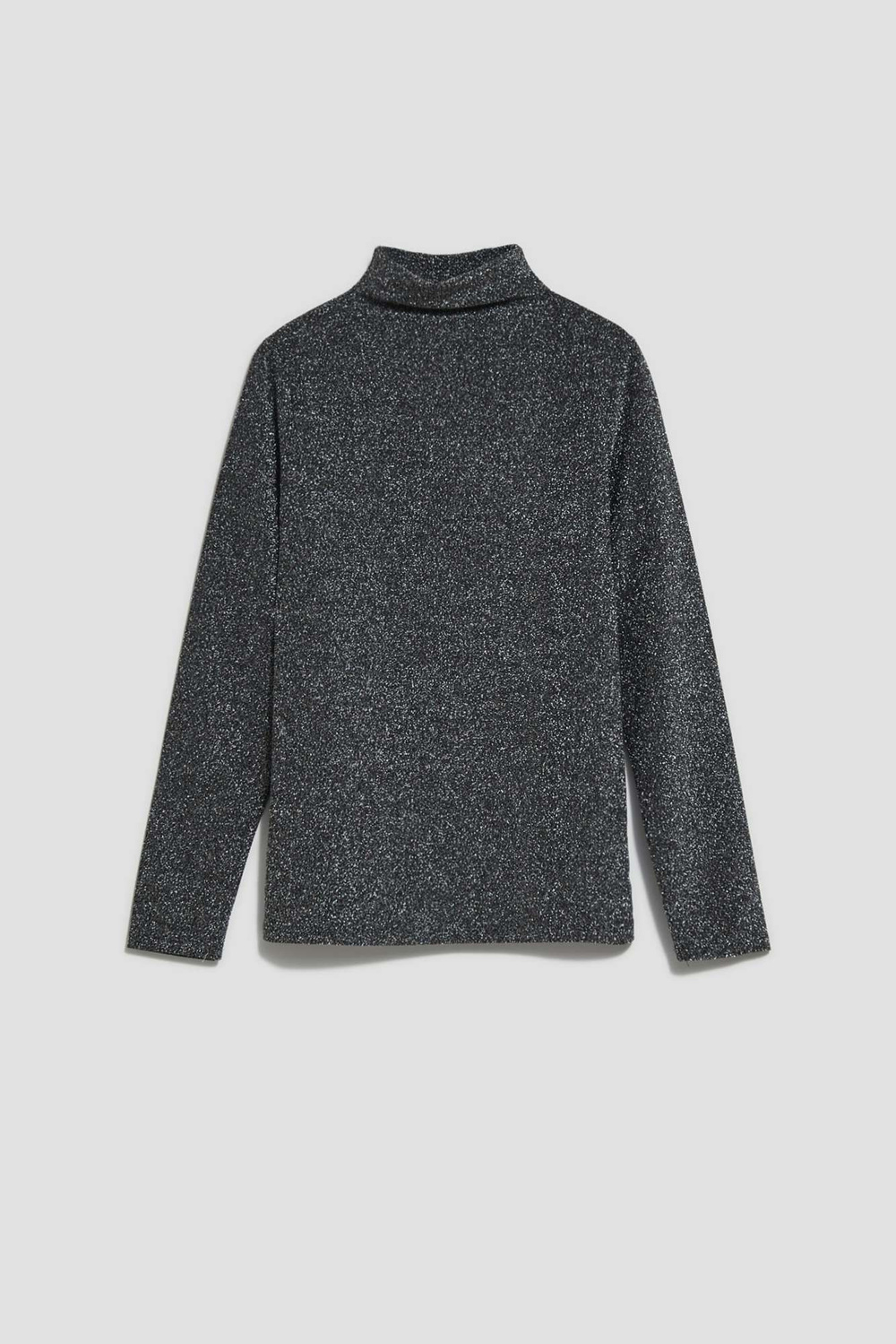 Blouse with metal thread