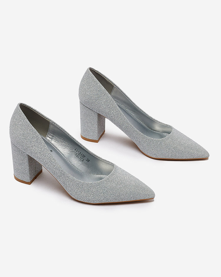 Resti Women's Eotira Glitter Stiletto Post Top pumps