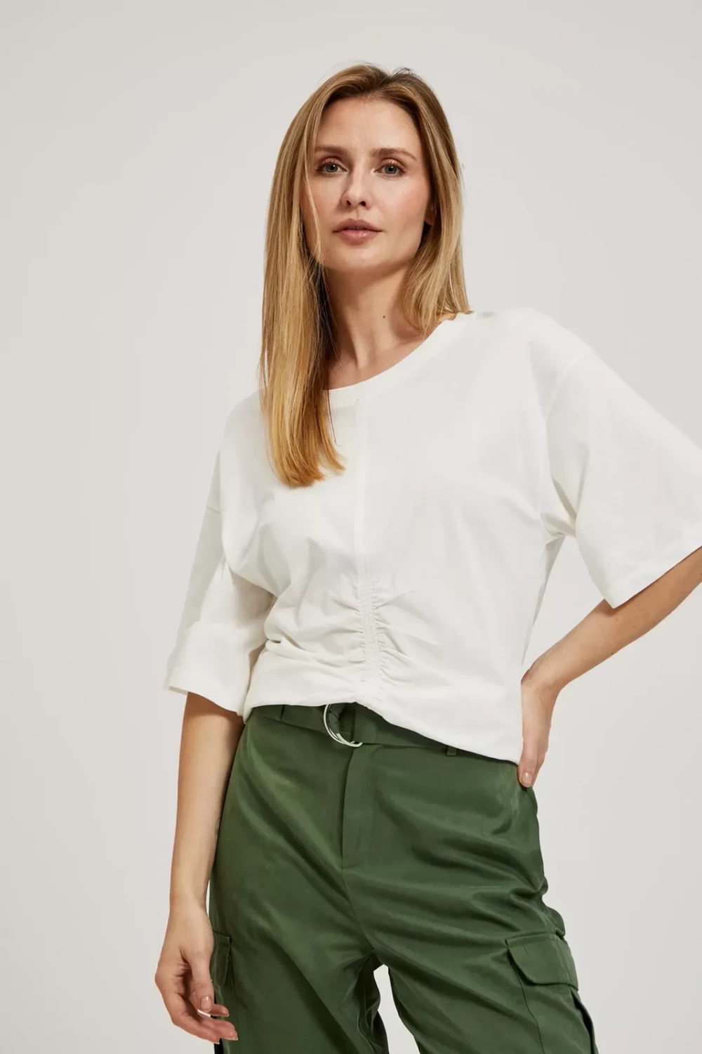 Marisse Women&#039;s Blouse L-Ts-4338 Off White
