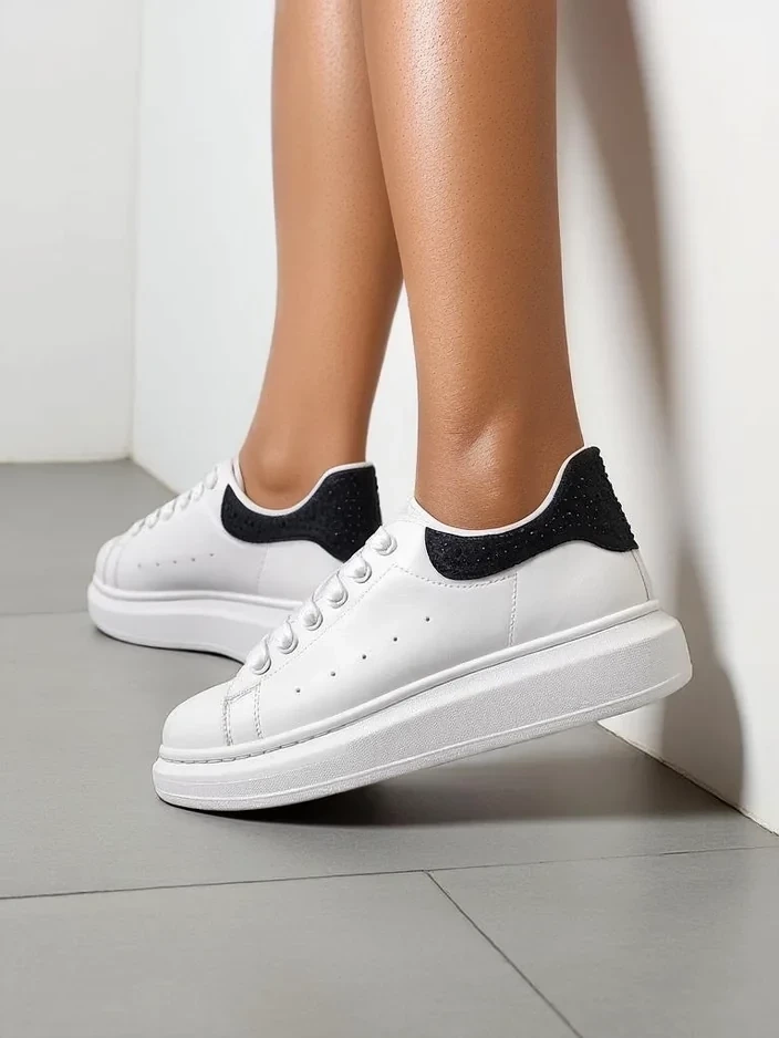 Resti Women's sport sneakers with rhinestones Ellefa