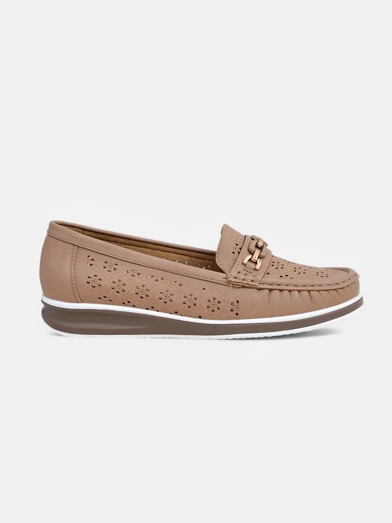 Resti Women's perforated moccasins Cerro