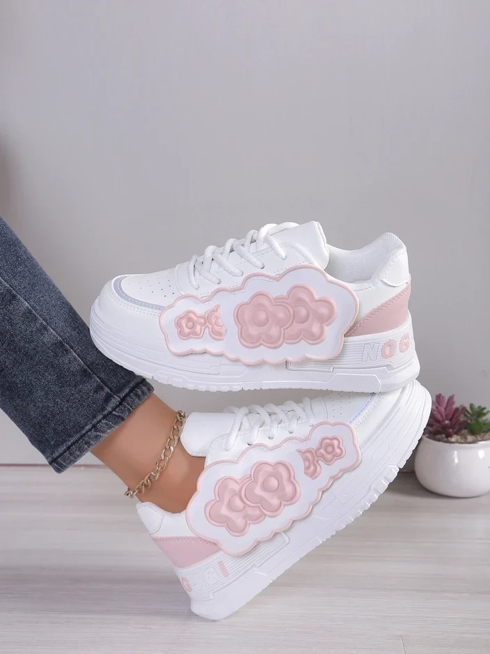 Resti Women&#039;s Sneakers with Decorative Upper Nendales
