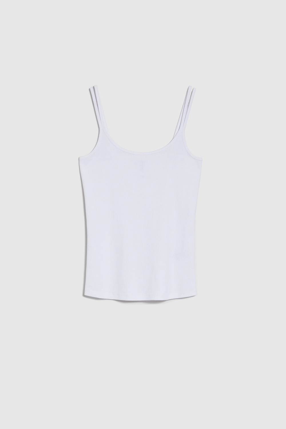 Marisse White Cotton Top