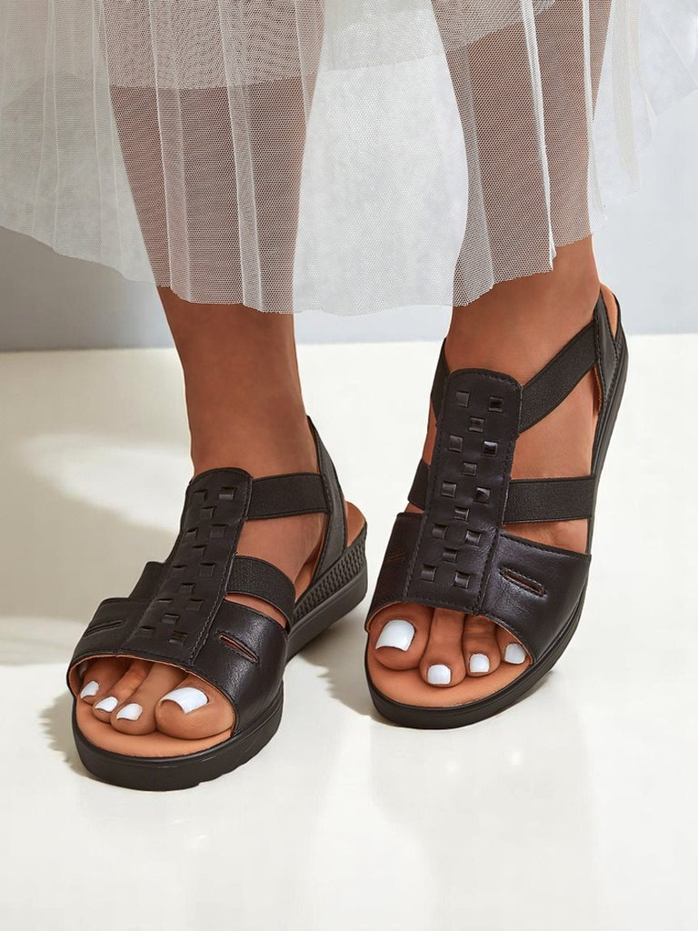 Resti Royal Fashion Women's Low Wedge Sandals Sora