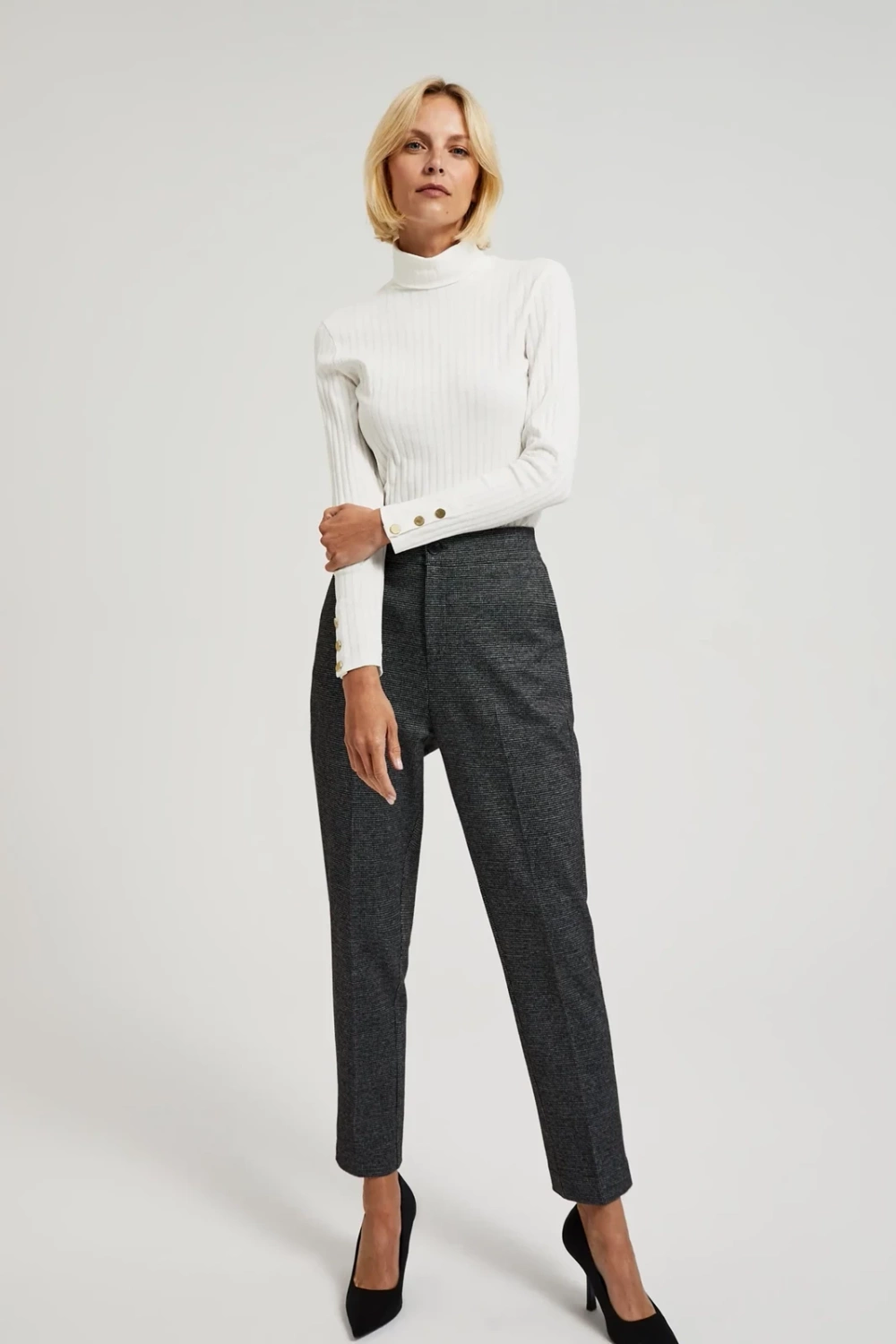 Marisse Women's Trousers Z-Sp-4519 D.Grey