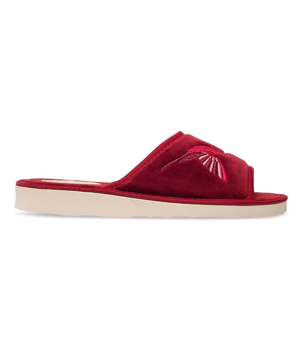 Dámske papuče Natural Style NS-037 burgundy