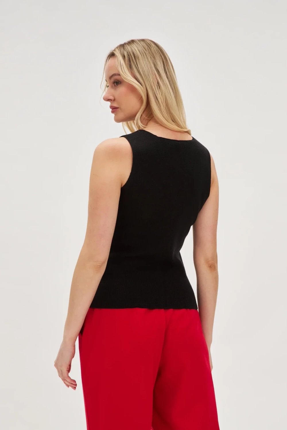 Marisse Women's T-Shirt L-Ts-4713 Black