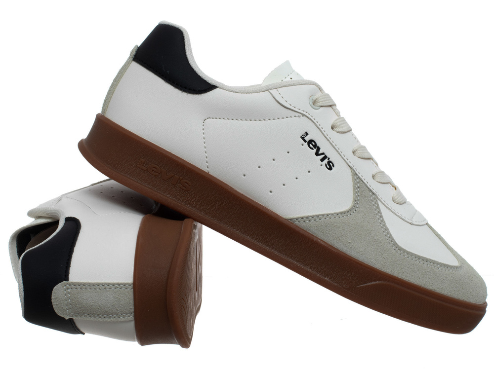 Дамски маратонки Levi's Gabhan Offwhite Black