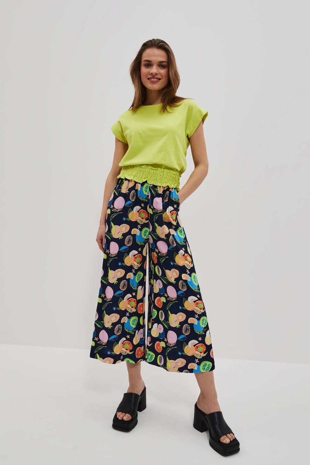 Marisse Women's Trousers L-Sp-4023 Off White