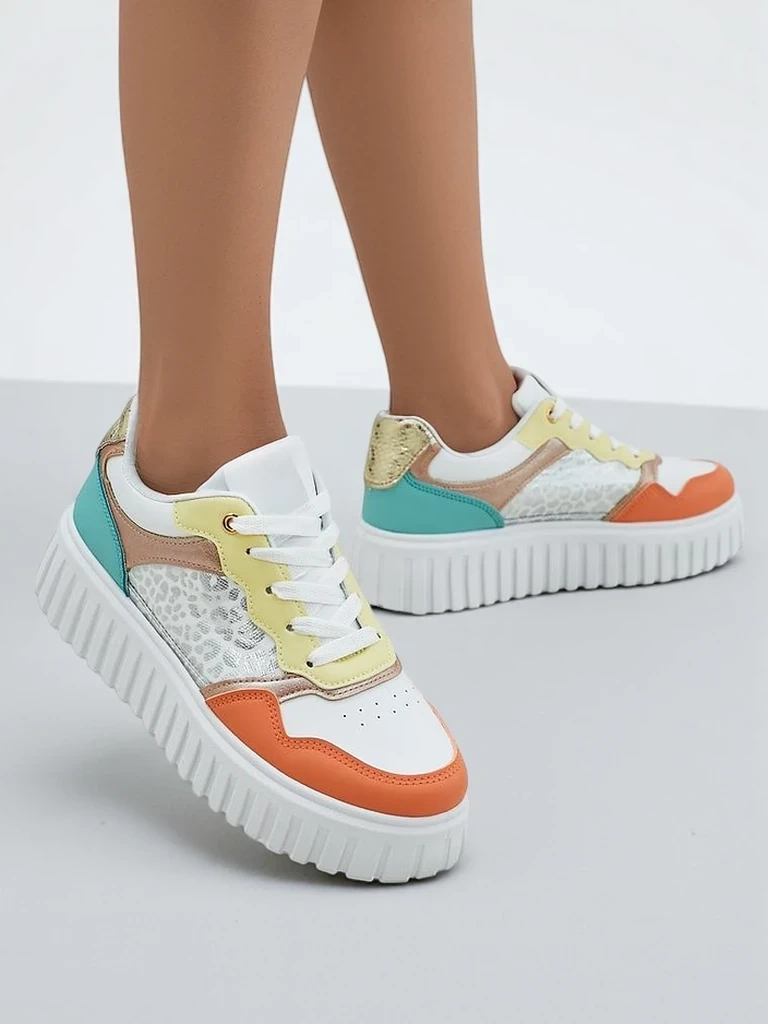 Resti Womens Platform Sports Sneakers Panterr