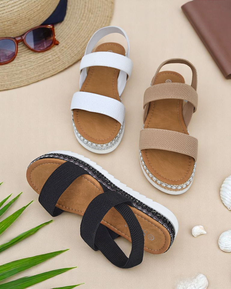 Resti Women's sandals with a decorative sole Zindas