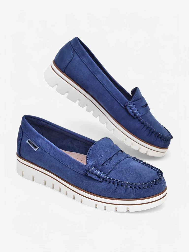 Resti Women's eco-suede moccasins Bellisse