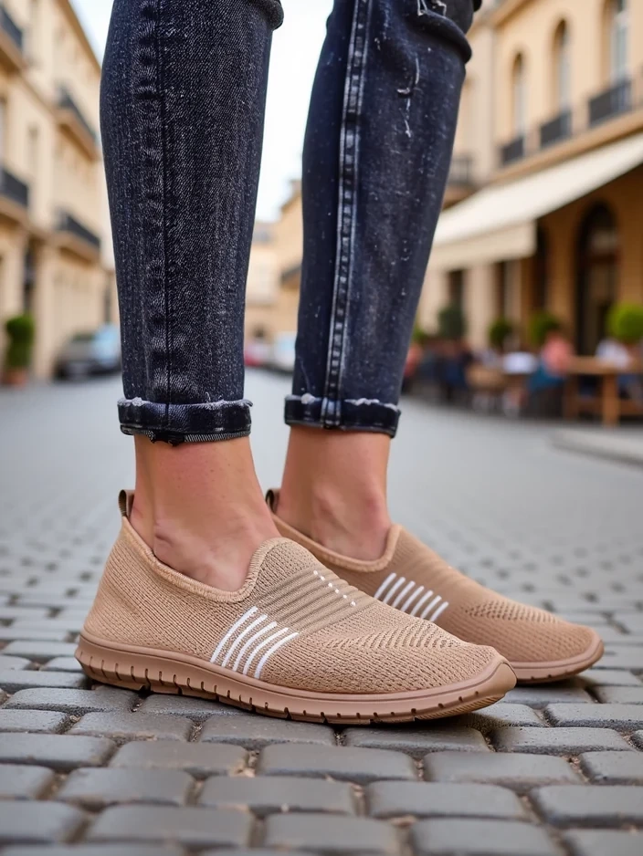 Resti Womens Slip-On Sports Shoes Ollabes