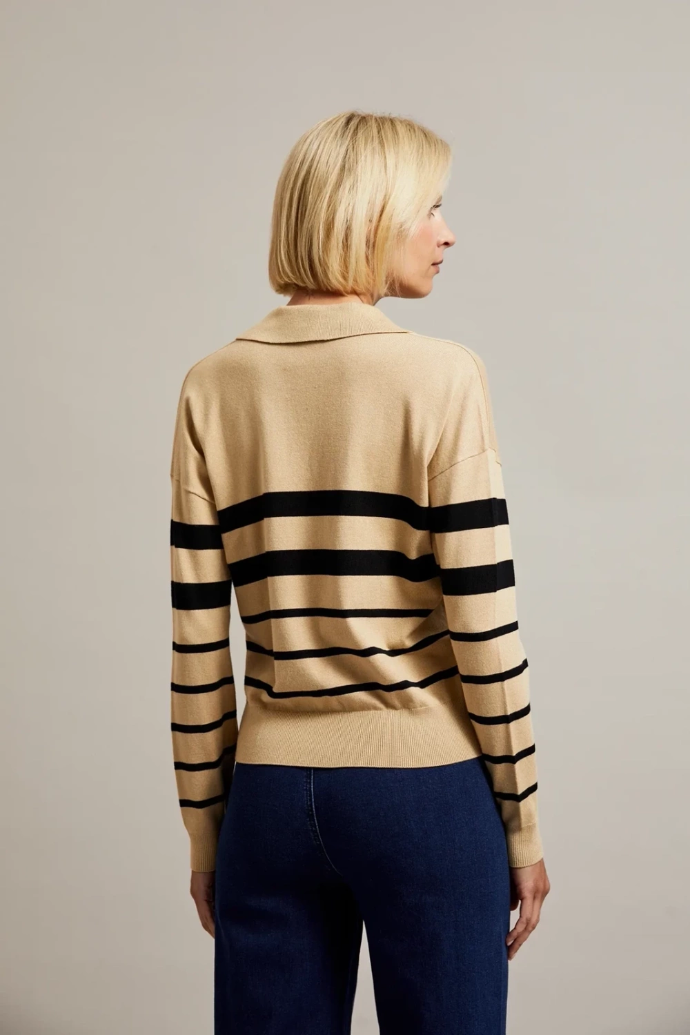 Marisse Women's Sweater Z-Sw-4504 Beige