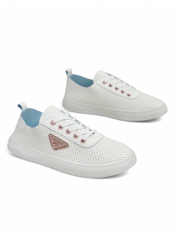 Resti Lace-up women's sporty shoes with a print Fennie