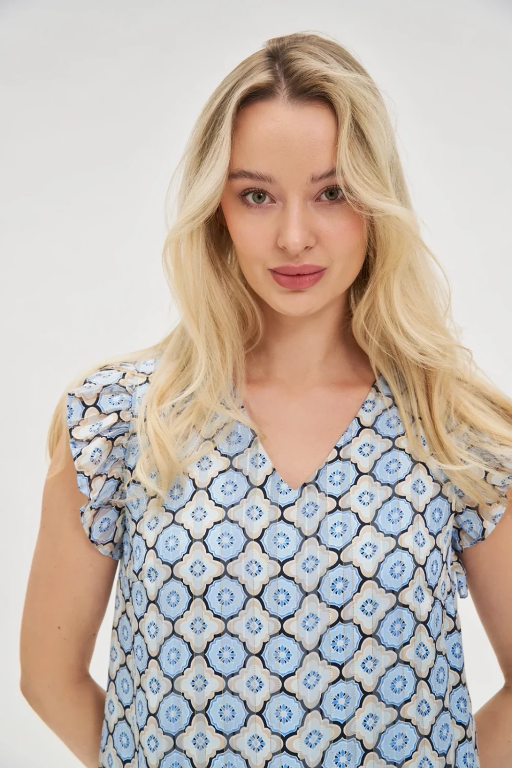 Marisse Women's Dress L-Su-4629 Blue