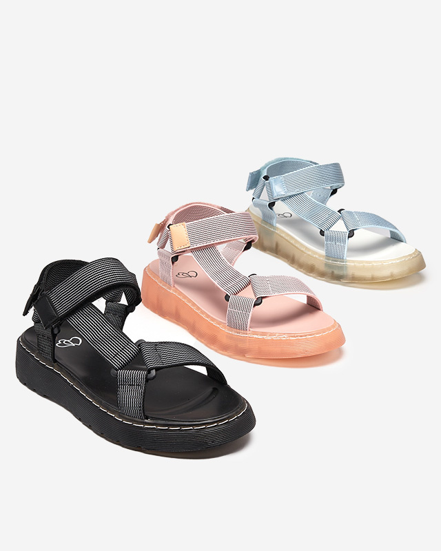 Resti Blue women&#039;s Cinore velcro sandals - Footwear