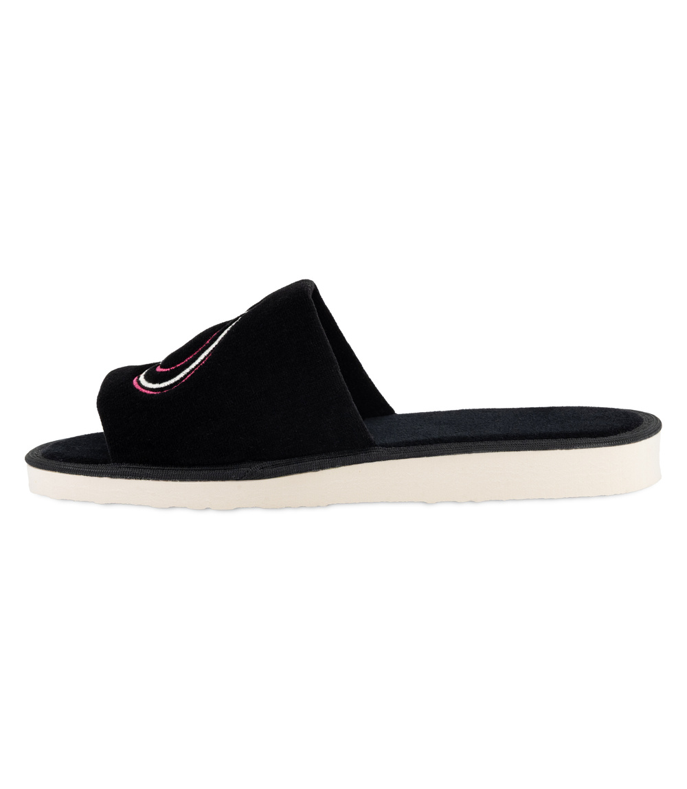 Dámske papuče Natural Style NS-044b čierno-ružové