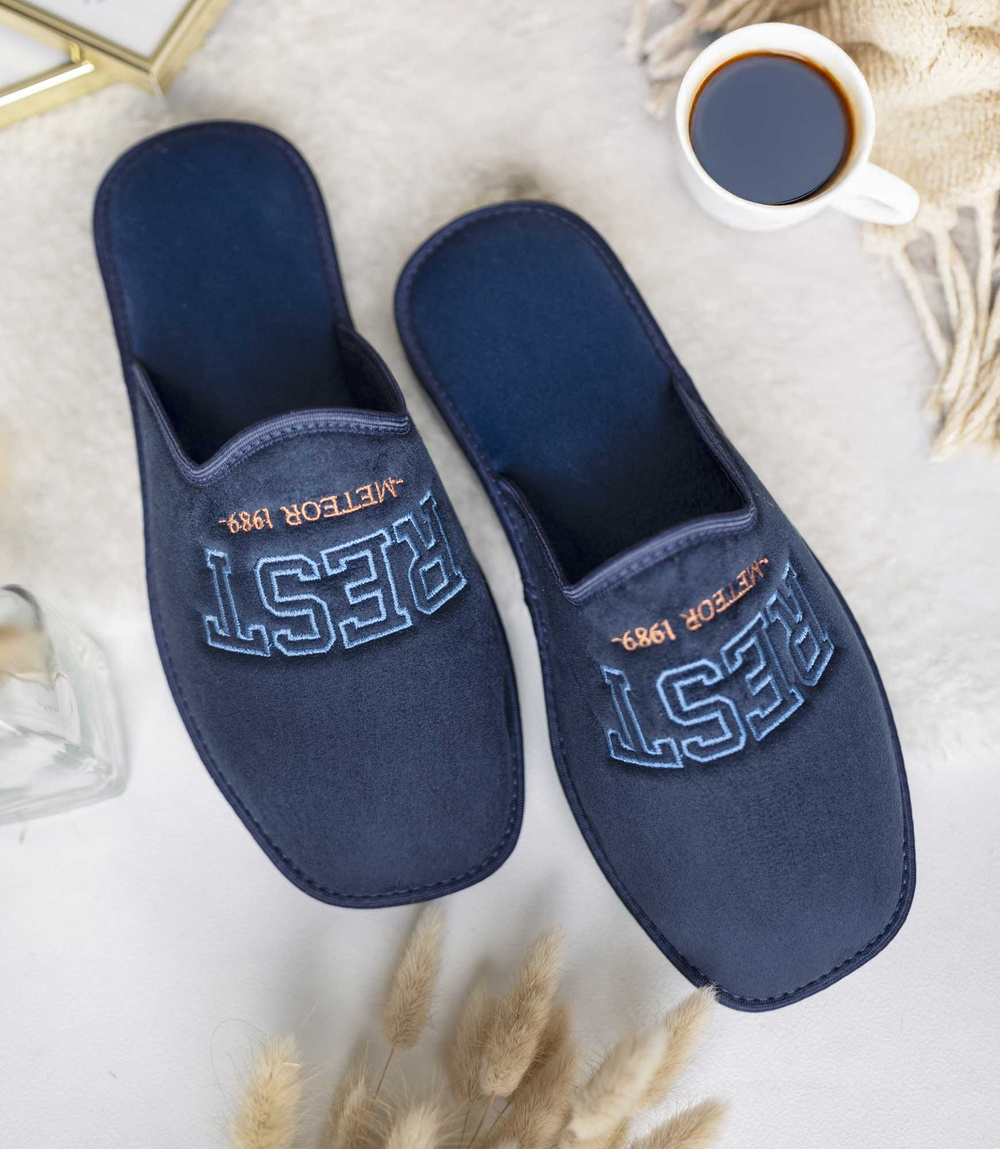 Мъжки чехли Natural Style NS-500 сини