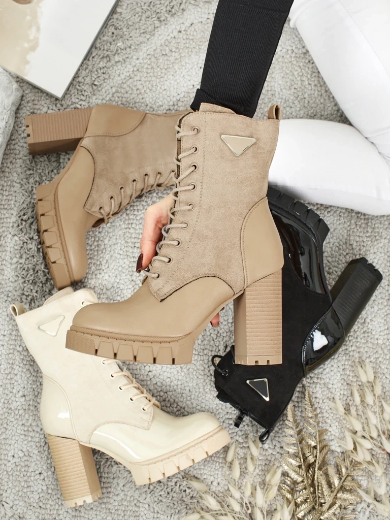 Resti Women's Event Bramble Eco-Suede Heeled Ankle Boots