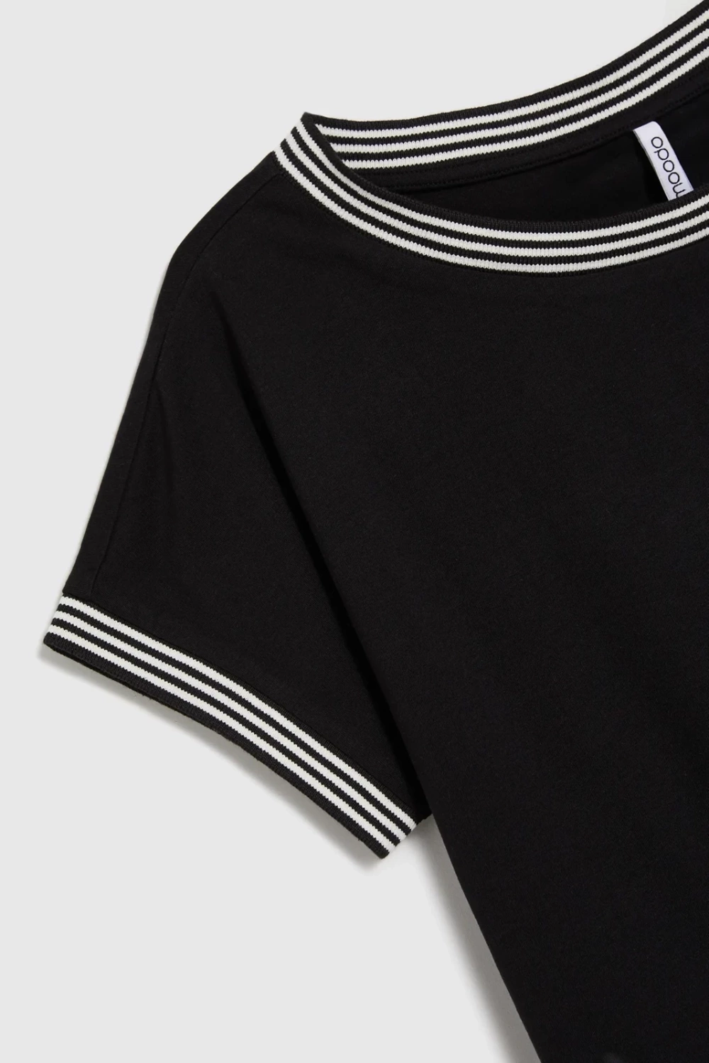 Marisse Women's T-Shirt L-Ts-4637 Black