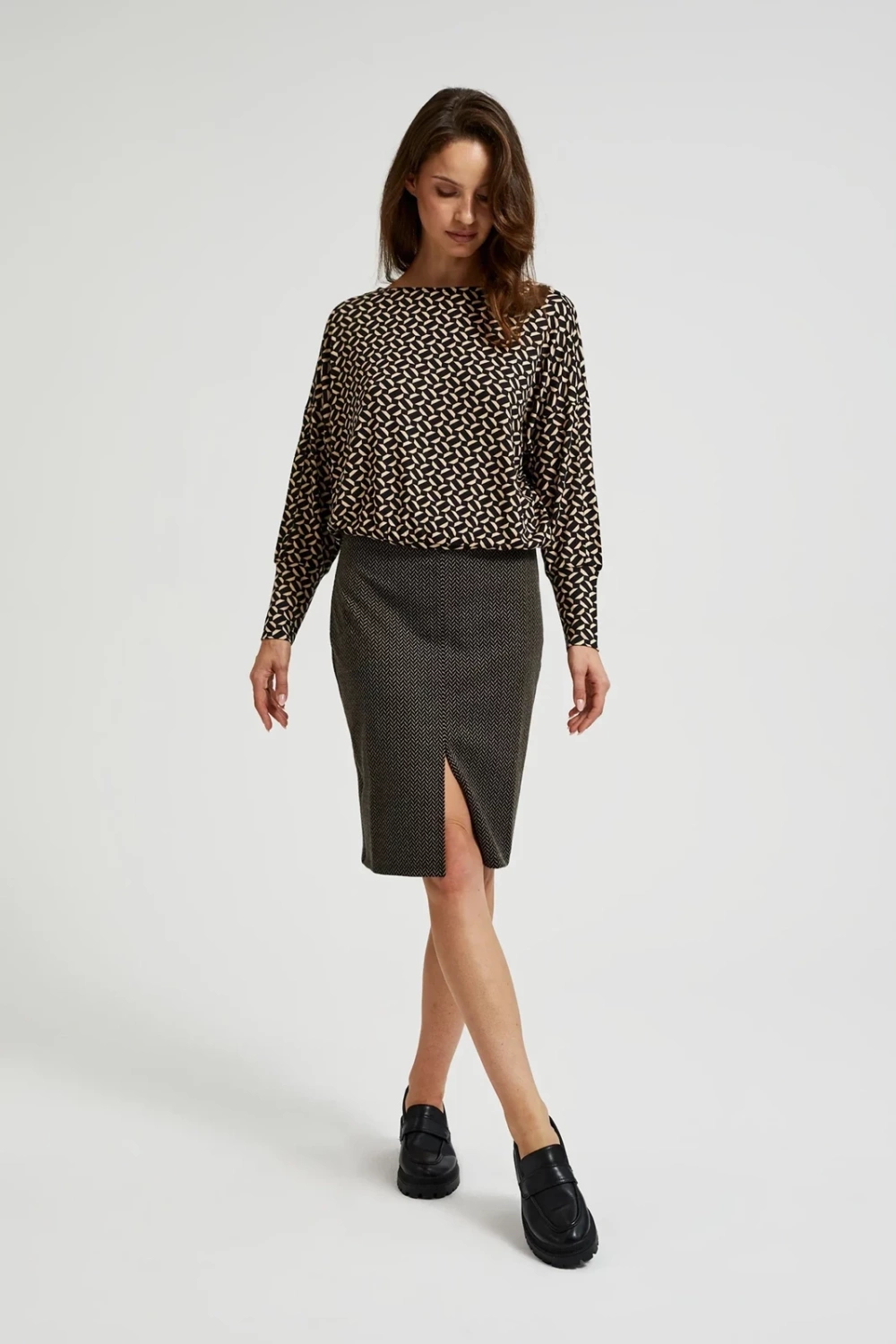 Marisse Women's Skirt Z-Sc-4502 Black
