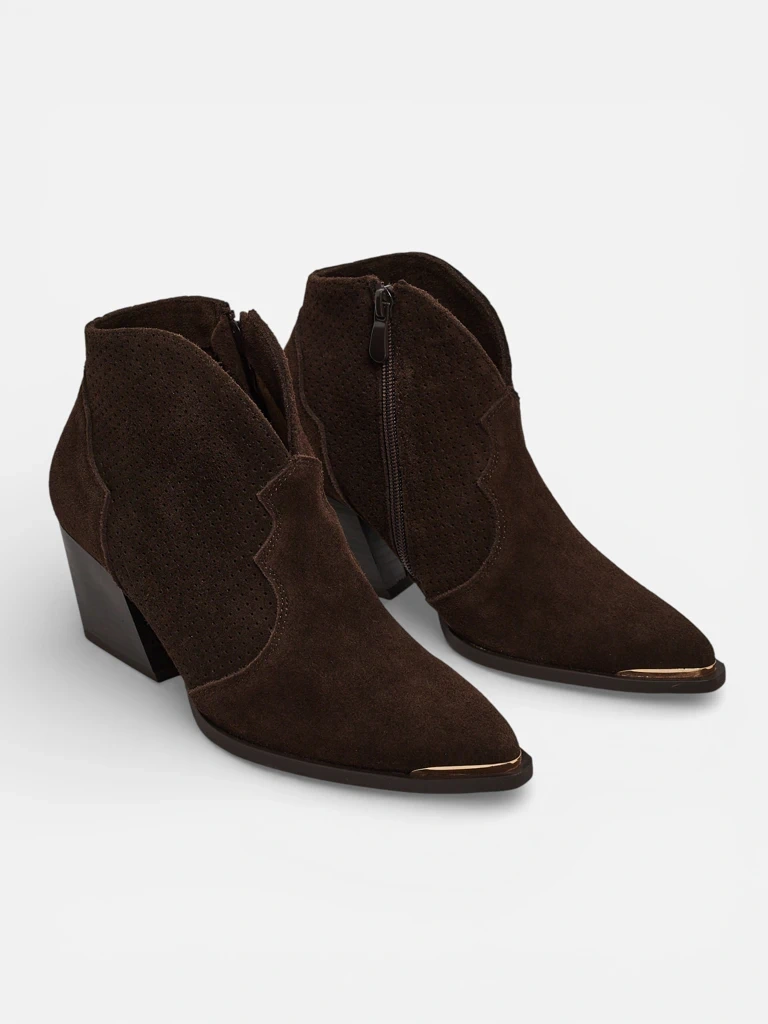 Dámske kovbojské čižmy Resti Eco Suede