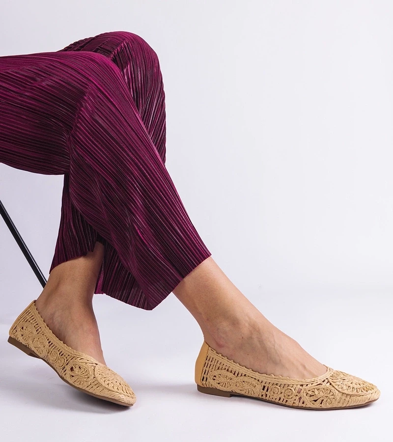 Gemre Balerini bej țesuți Salinela