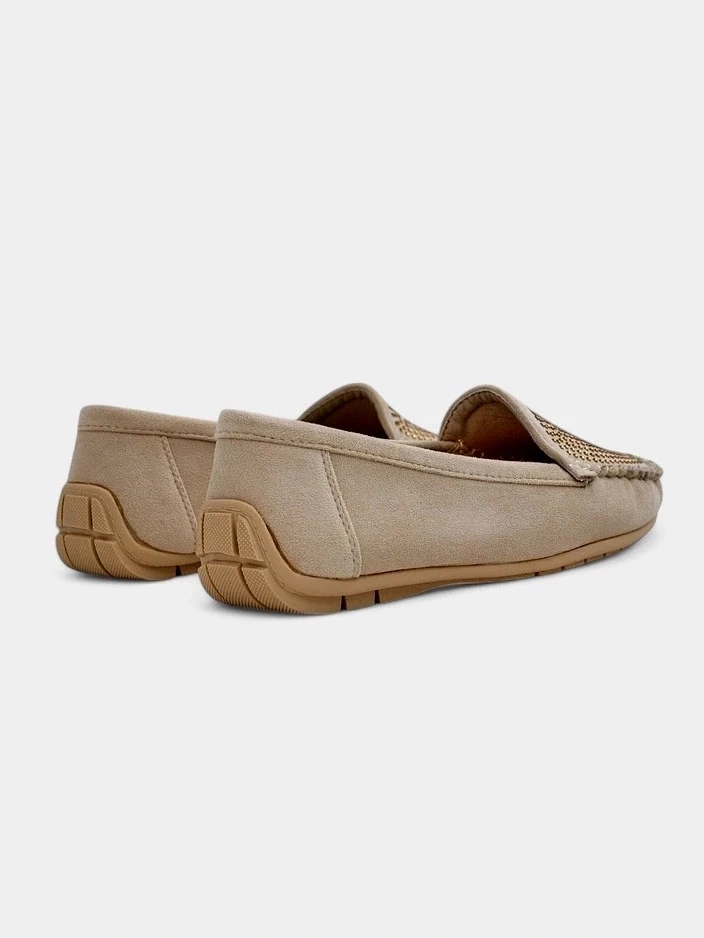 Resti Womens moccasins with rhinestones Ezuess