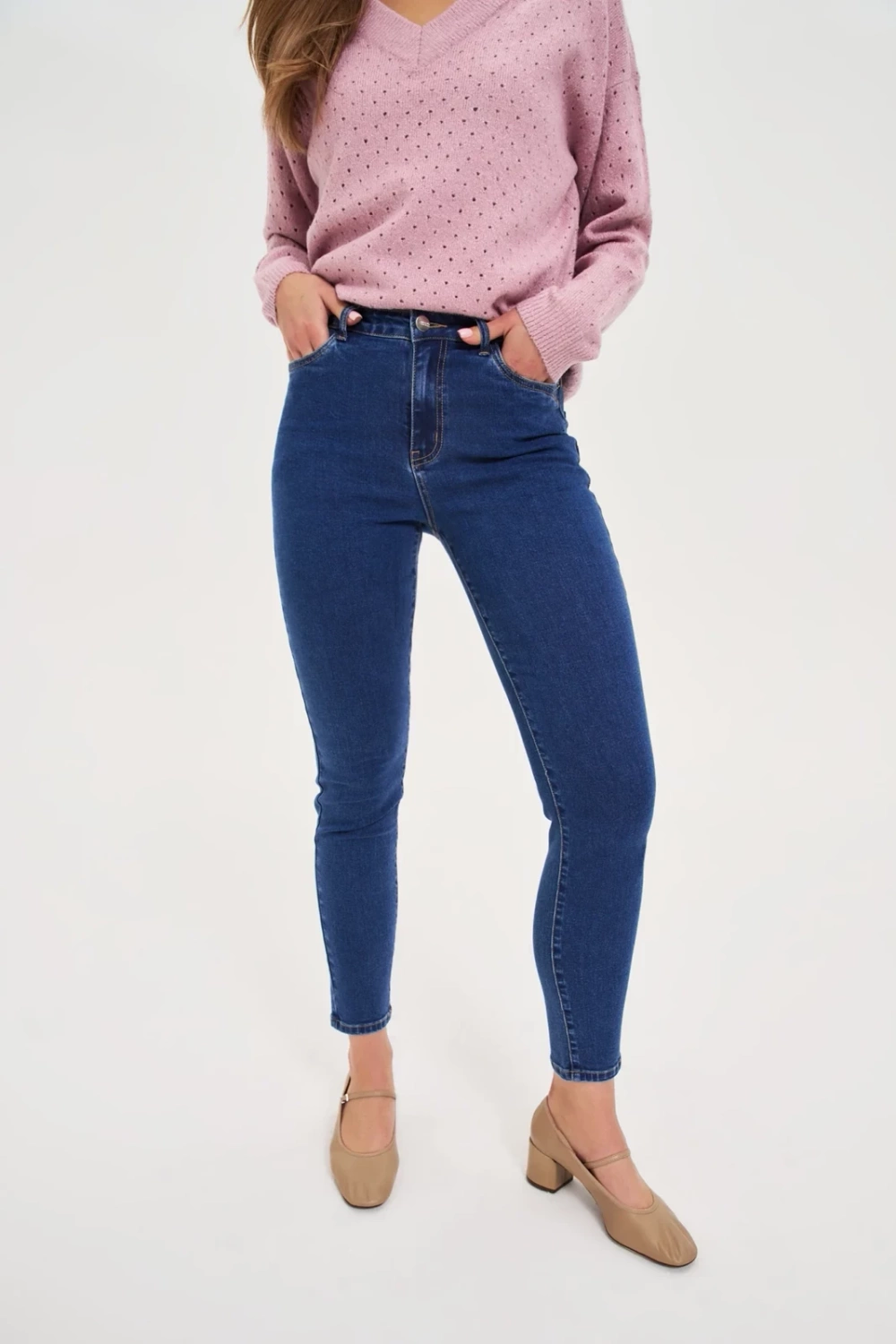 Marisse WOMEN&#039;S JEANS Z-JE-4810 NAVY