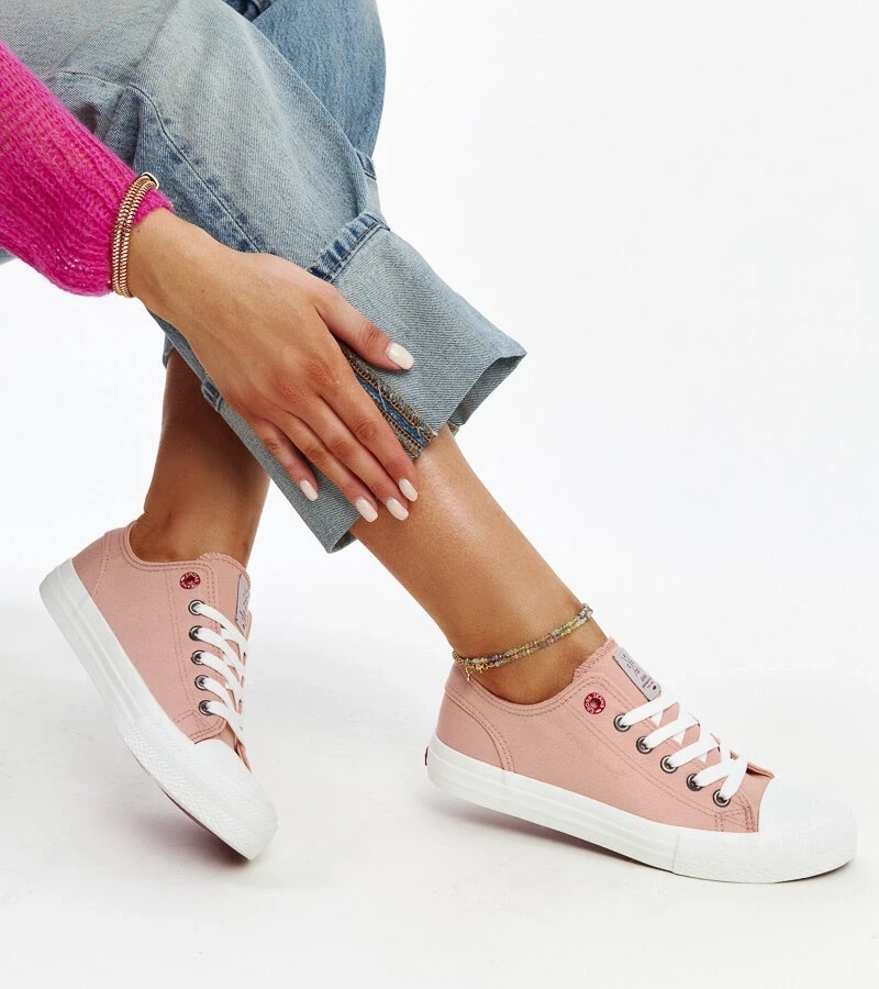 Teniși roz de damă CROSS JEANS